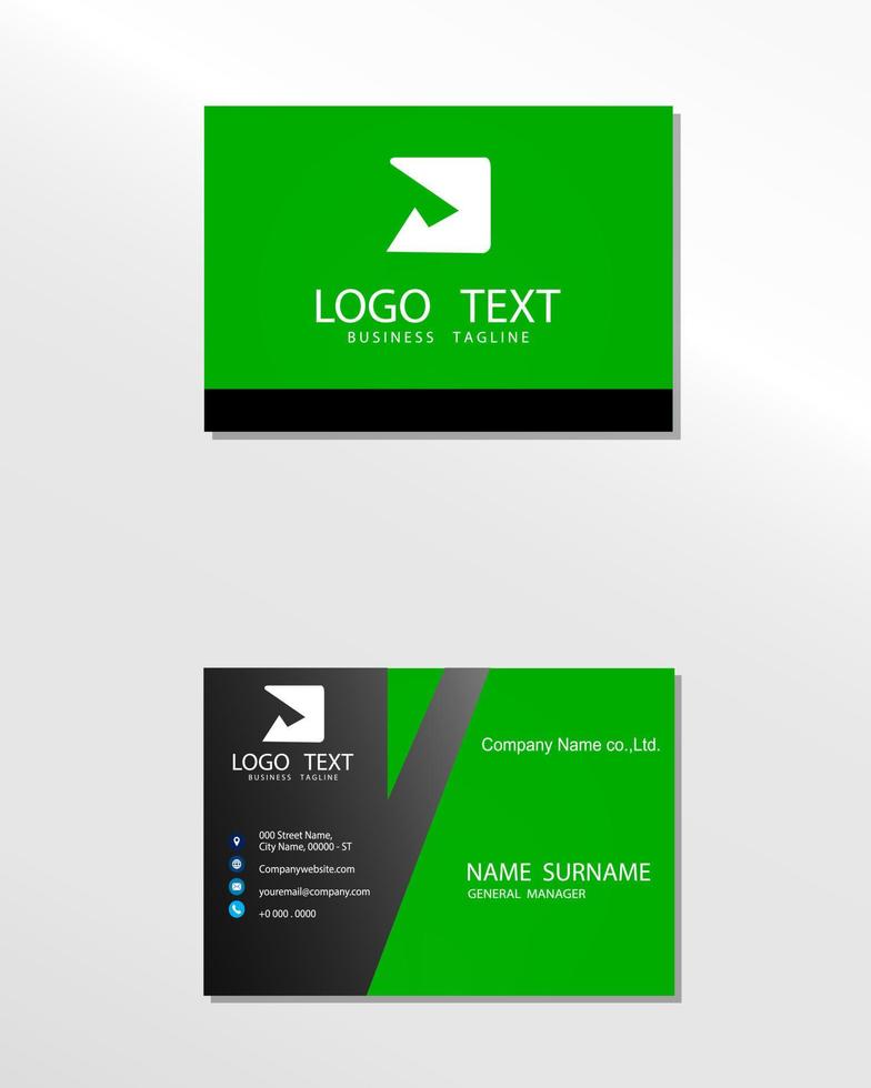 vector modern creative and clean business card template