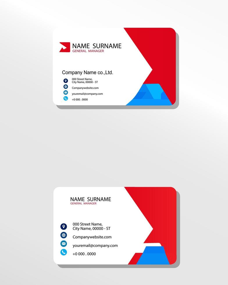 vector modern creative and clean business card template
