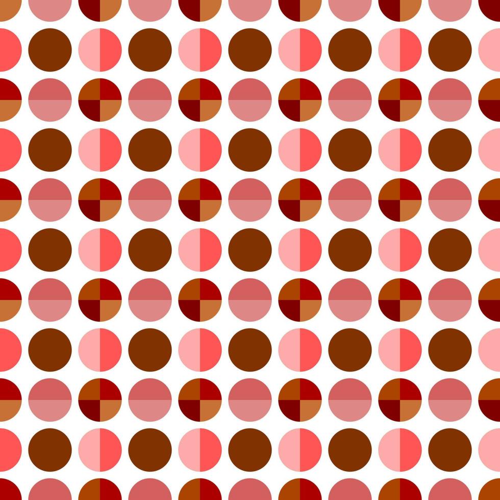 seamless pattern with circles design vector