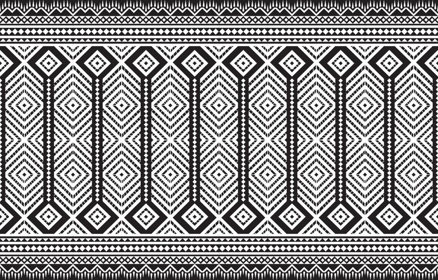 Geometric ethnic oriental seamless pattern traditional Design for background, carpet, wallpaper, clothing, wrapping, Batik, fabric, illustration. vector