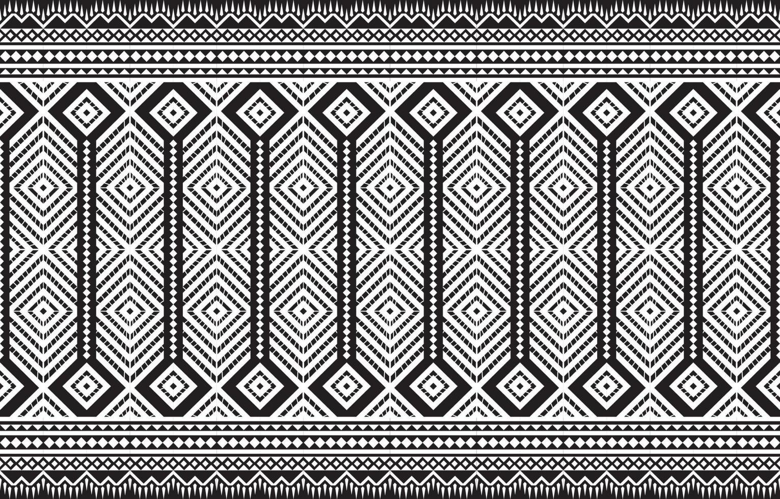 Diseño tradicional geométrico étnico oriental sin costuras para fondo, alfombra, papel pintado, ropa, envoltura, batik, tela, ilustración. vector