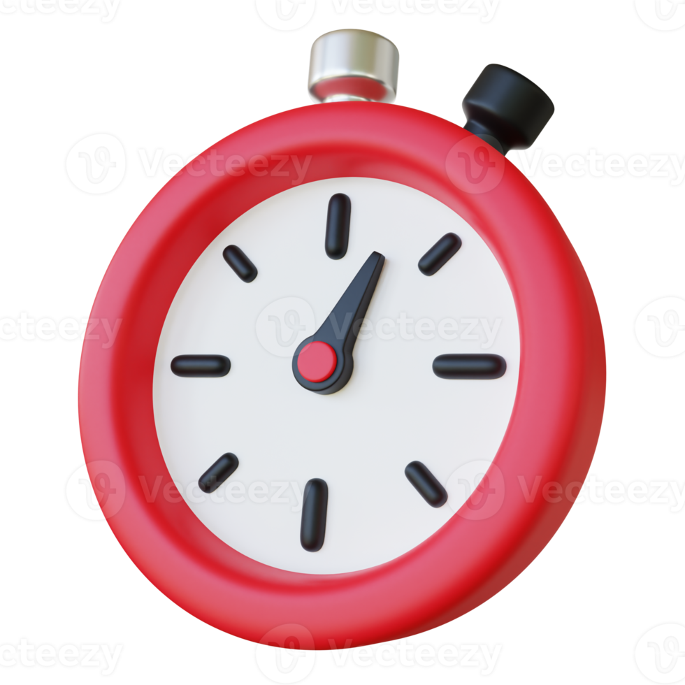 3d stopwatch illustration png