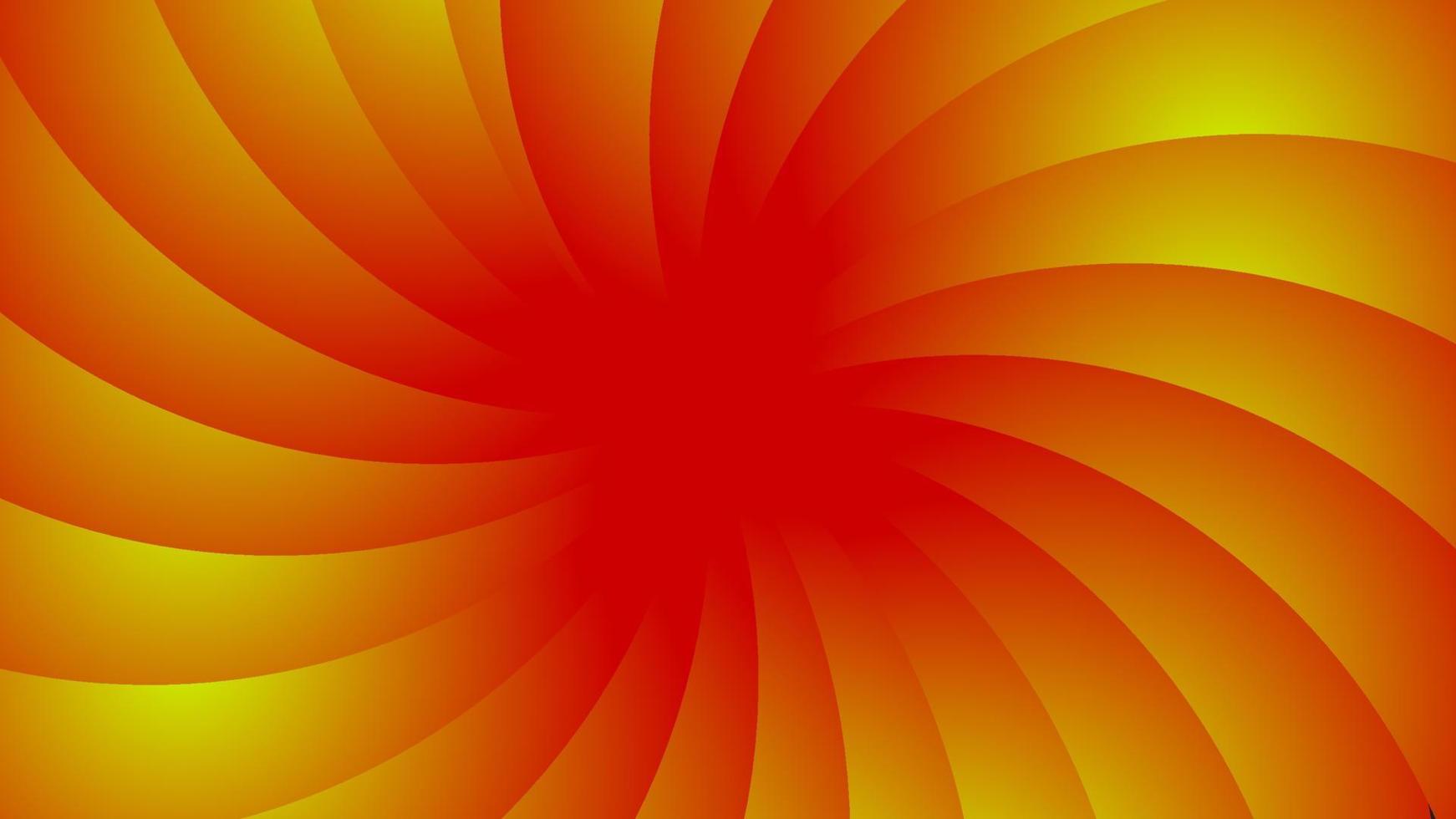 el fondo del patrón de jaula teñido en caliente rojo naranja rojo gira en un círculo vector