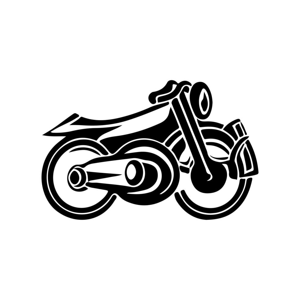 motorcycle logo vector. vector