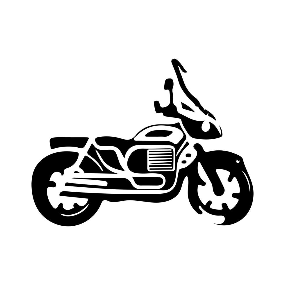 motorcycle logo vector. vector