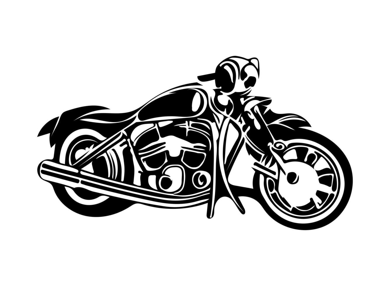 vector del logotipo de la motocicleta.