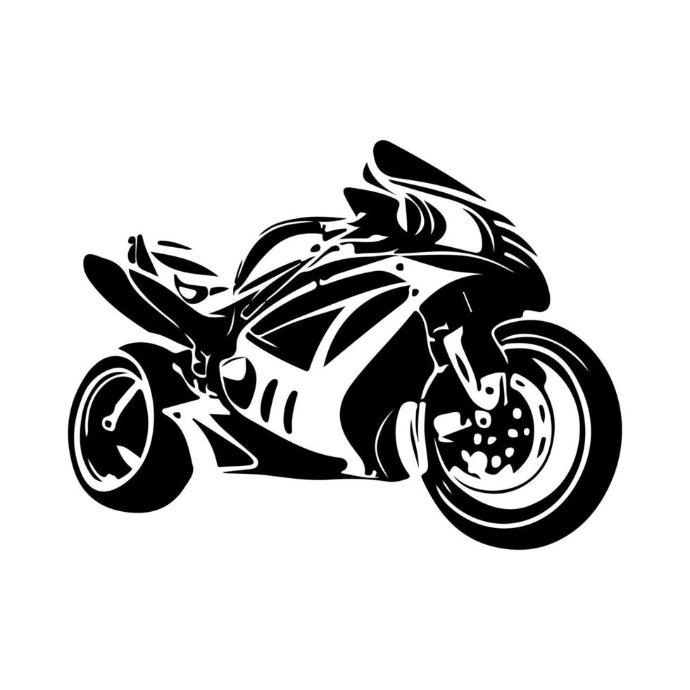 motorcycle logo vector. vector