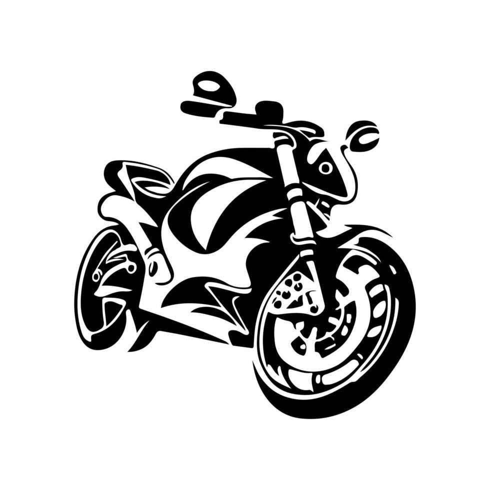 motorcycle logo vector. vector