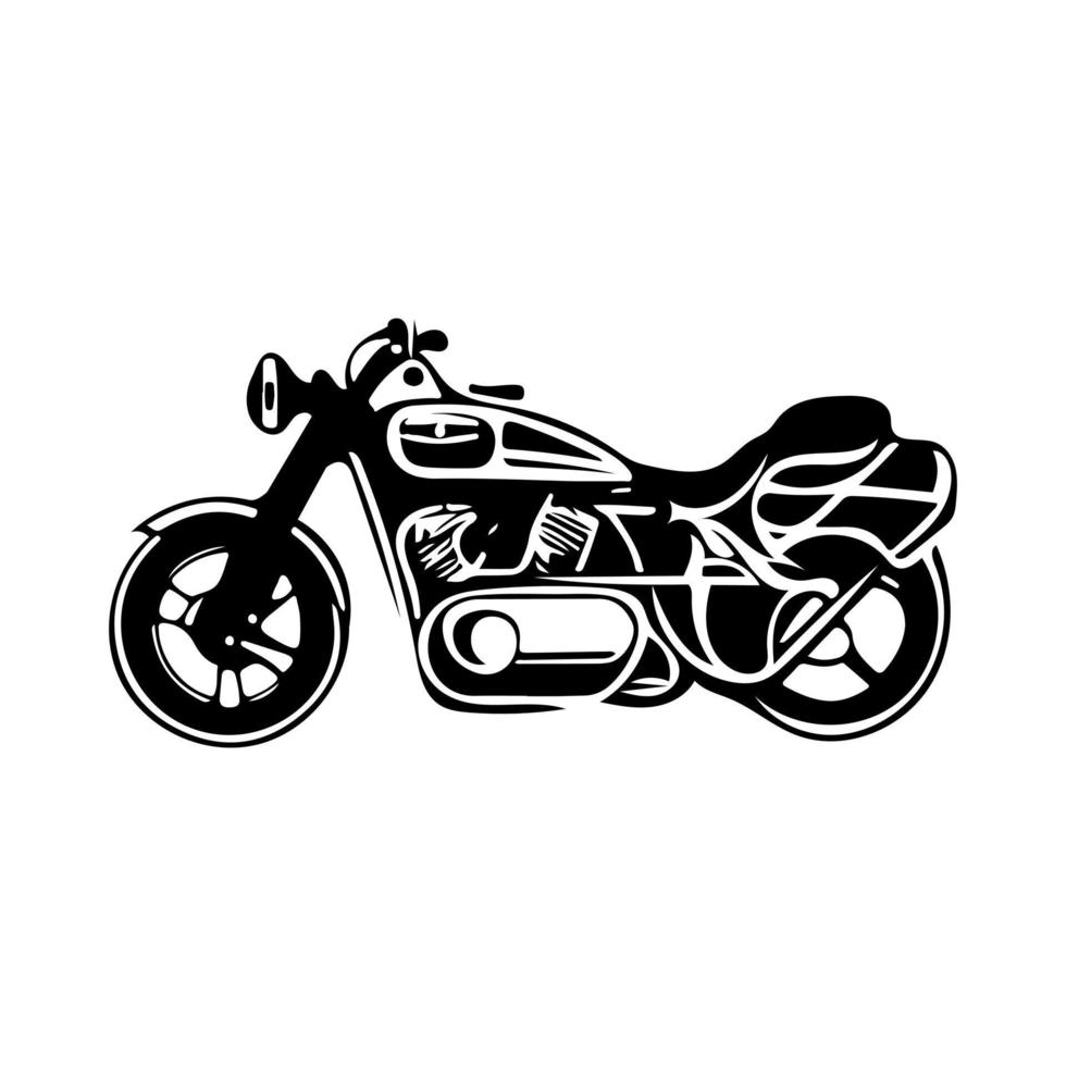 motorcycle logo vector. vector