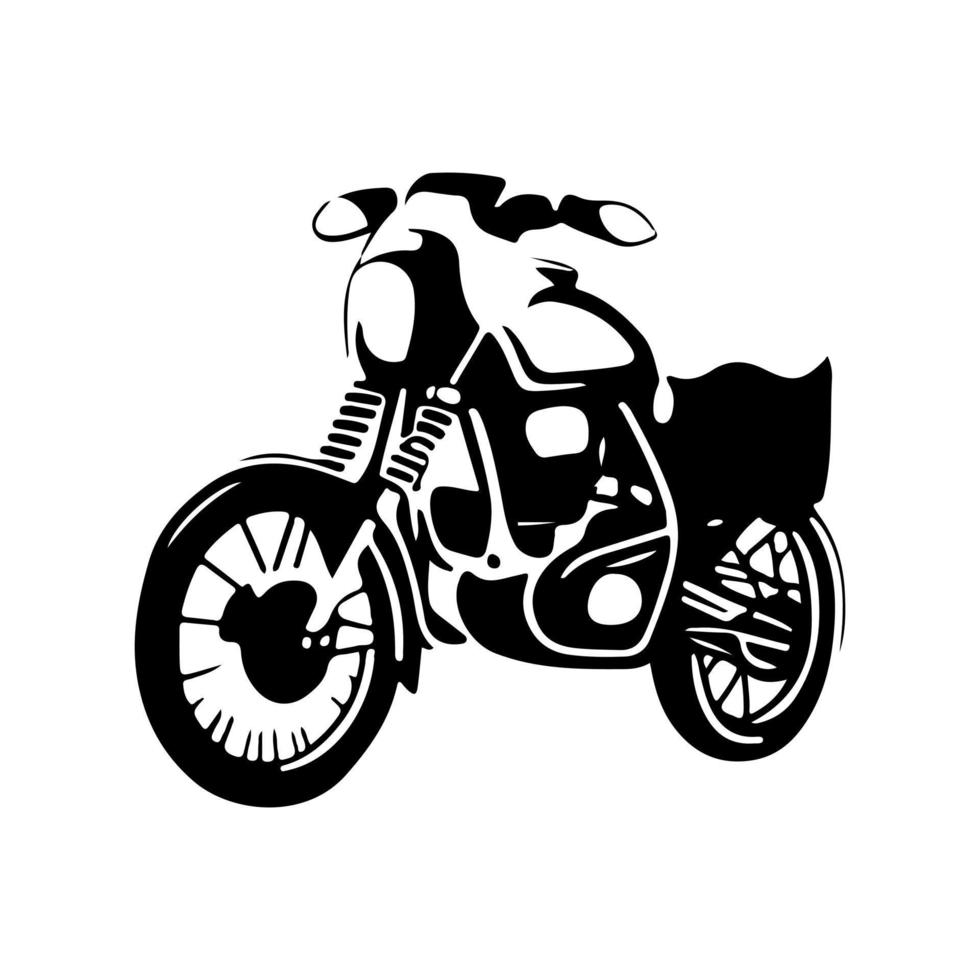 motorcycle logo vector. vector