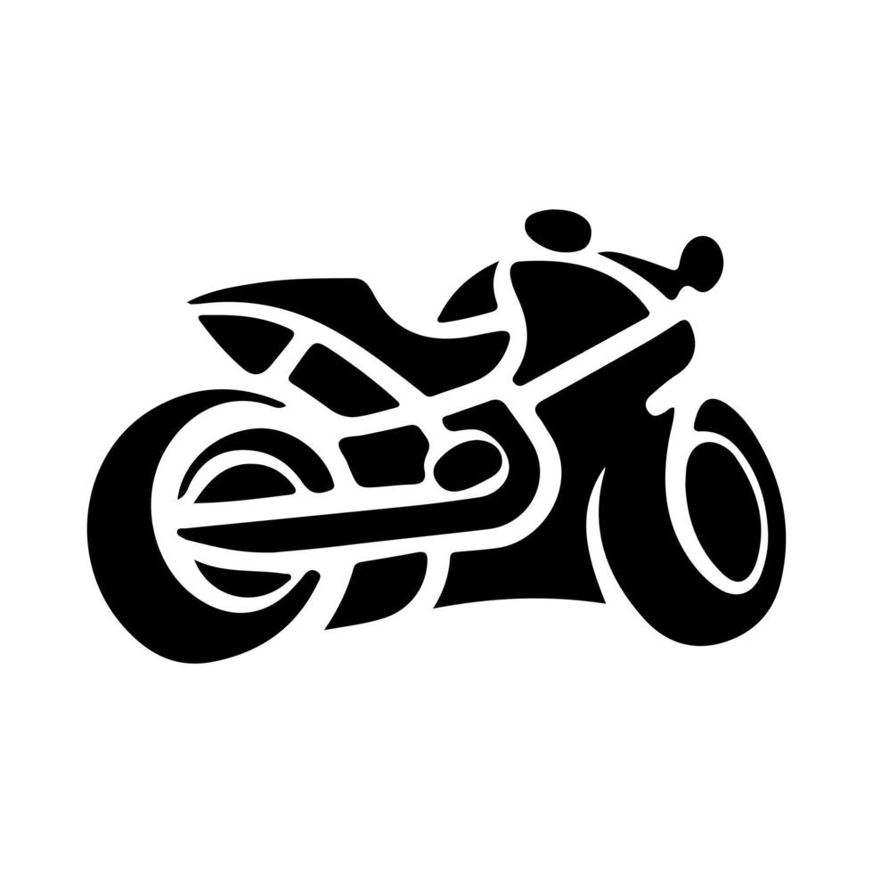motorcycle logo vector. vector