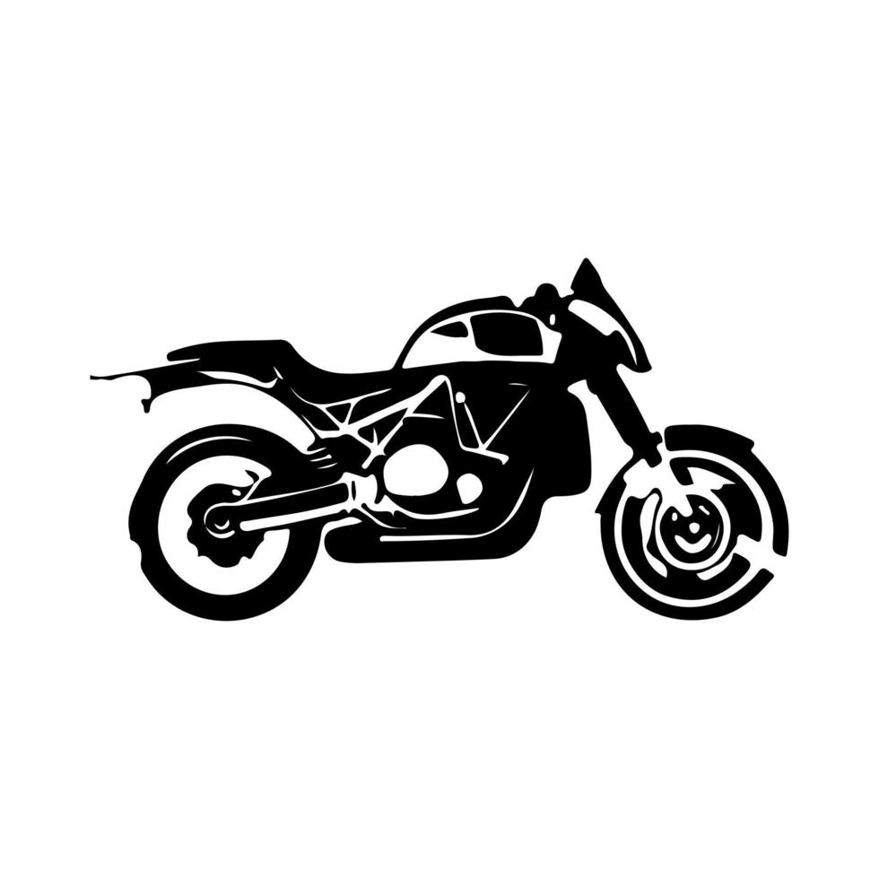 motorcycle logo vector. vector