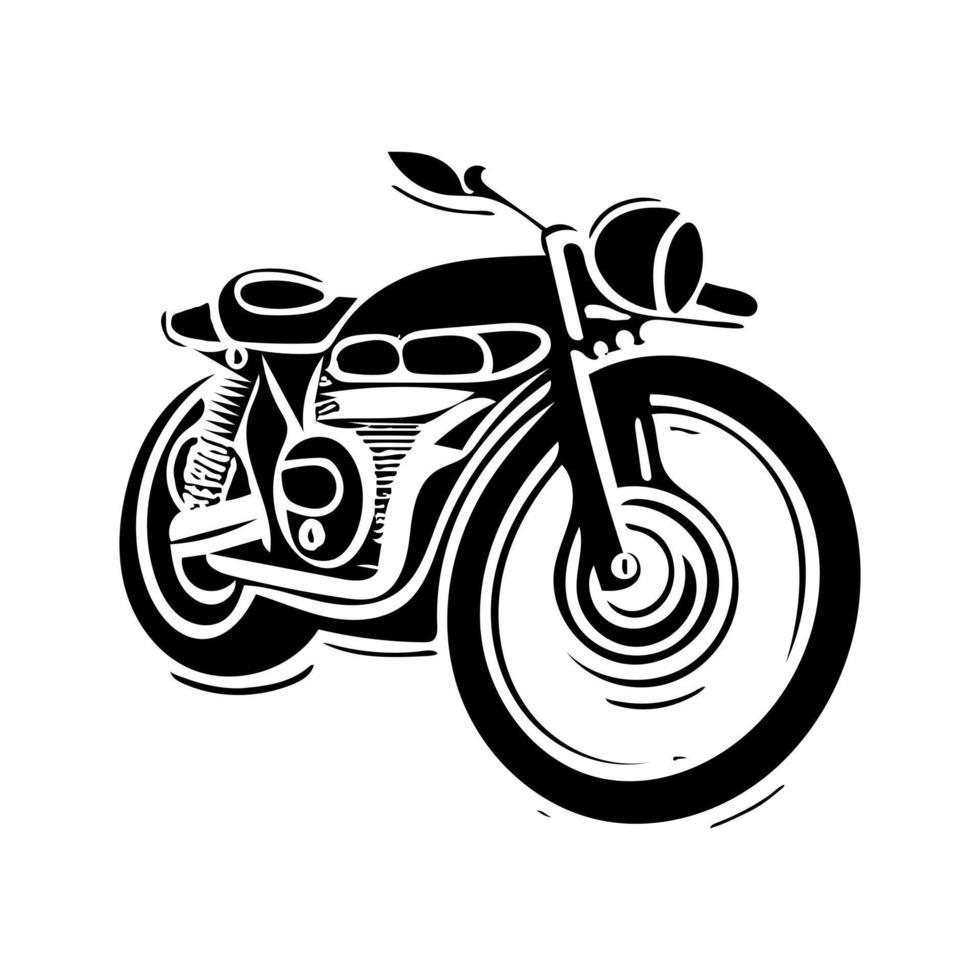 motorcycle logo vector. vector