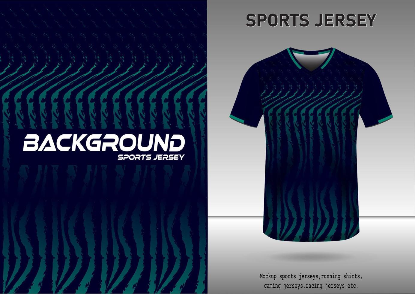 maqueta, fondo de camiseta deportiva, fútbol, camiseta para correr vector