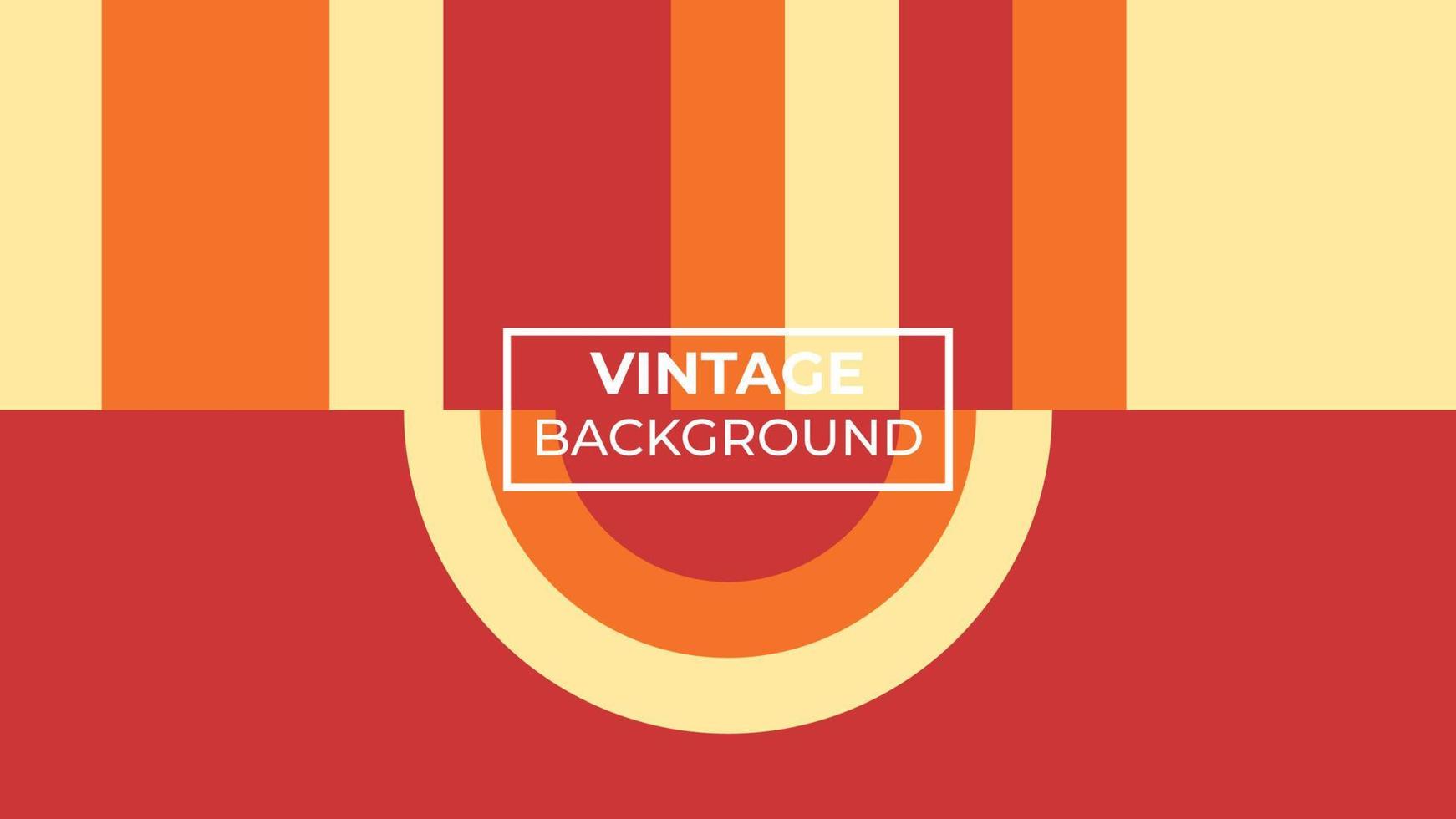 vintage background in orange, dark yellow and red. eps 10. easy edit vector