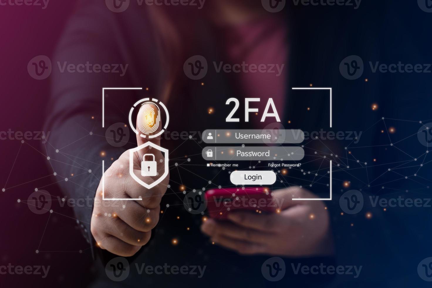 login and password cyber security concept Data protection and secure internet access cyber security. secure access to users personal information security and encryption photo