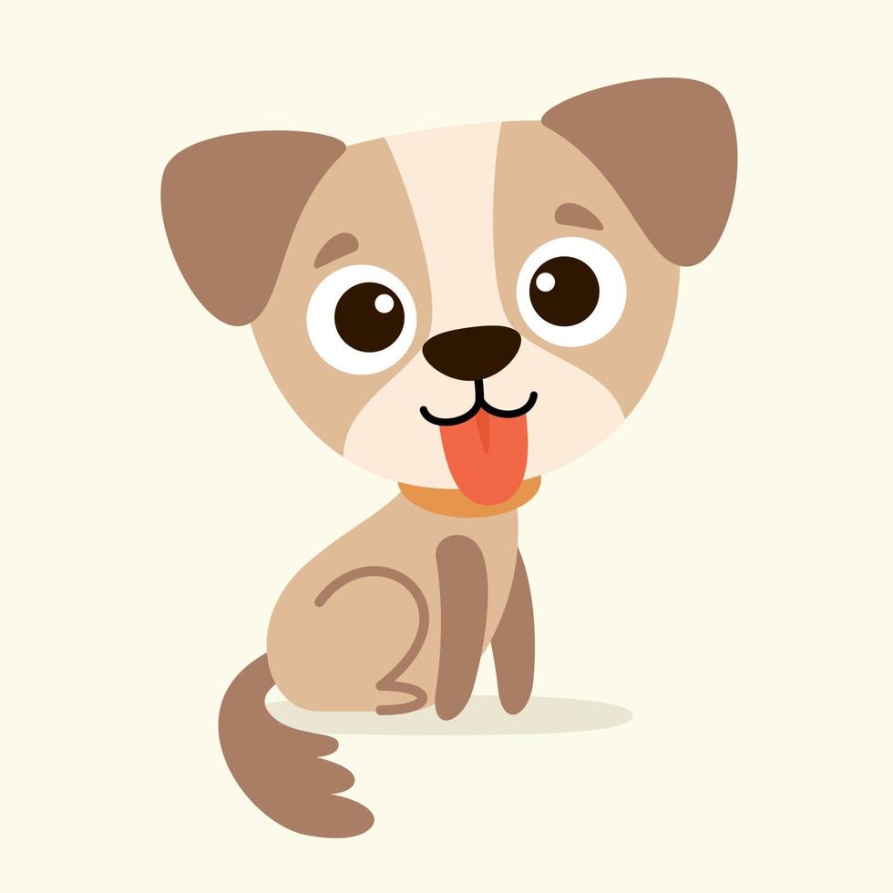 Cartoon Drawing Of A Dog vector
