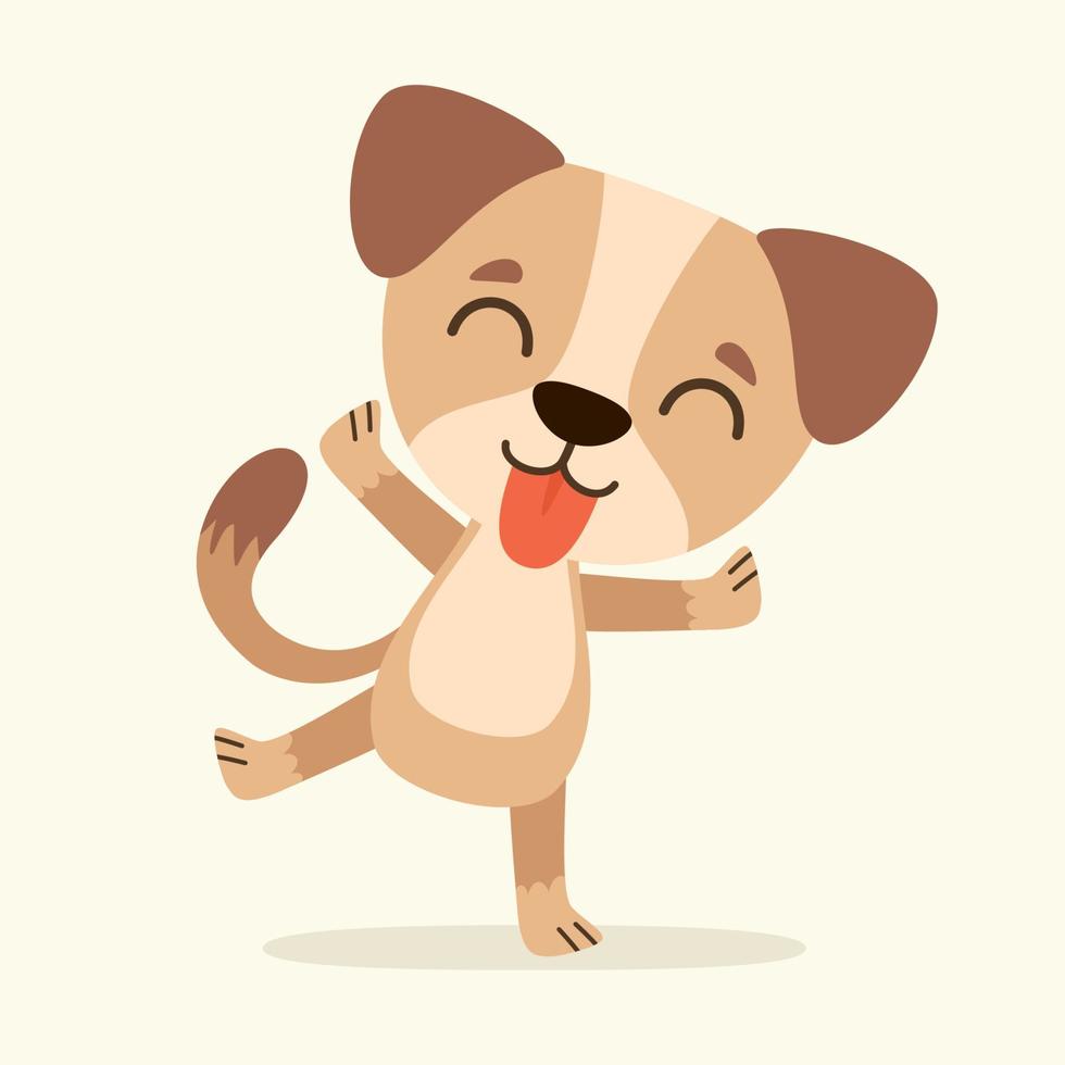 Cartoon Drawing Of A Dog vector