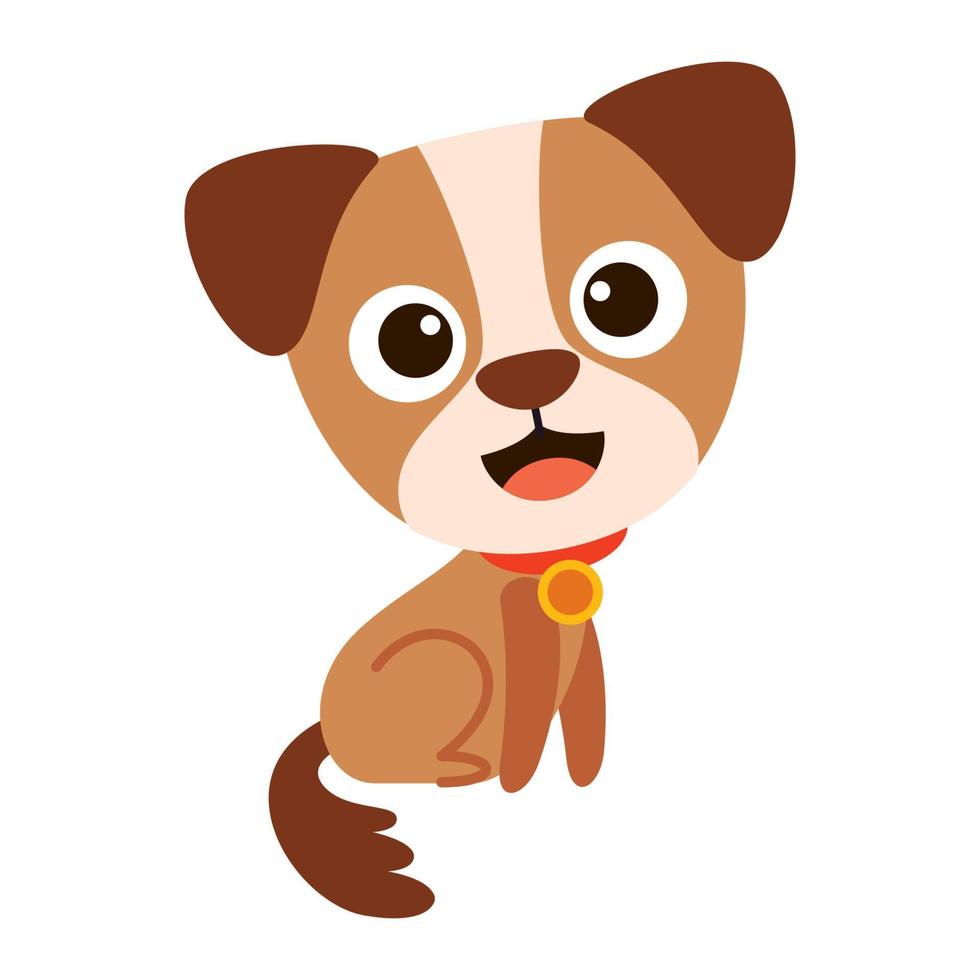 Cartoon Drawing Of A Dog vector