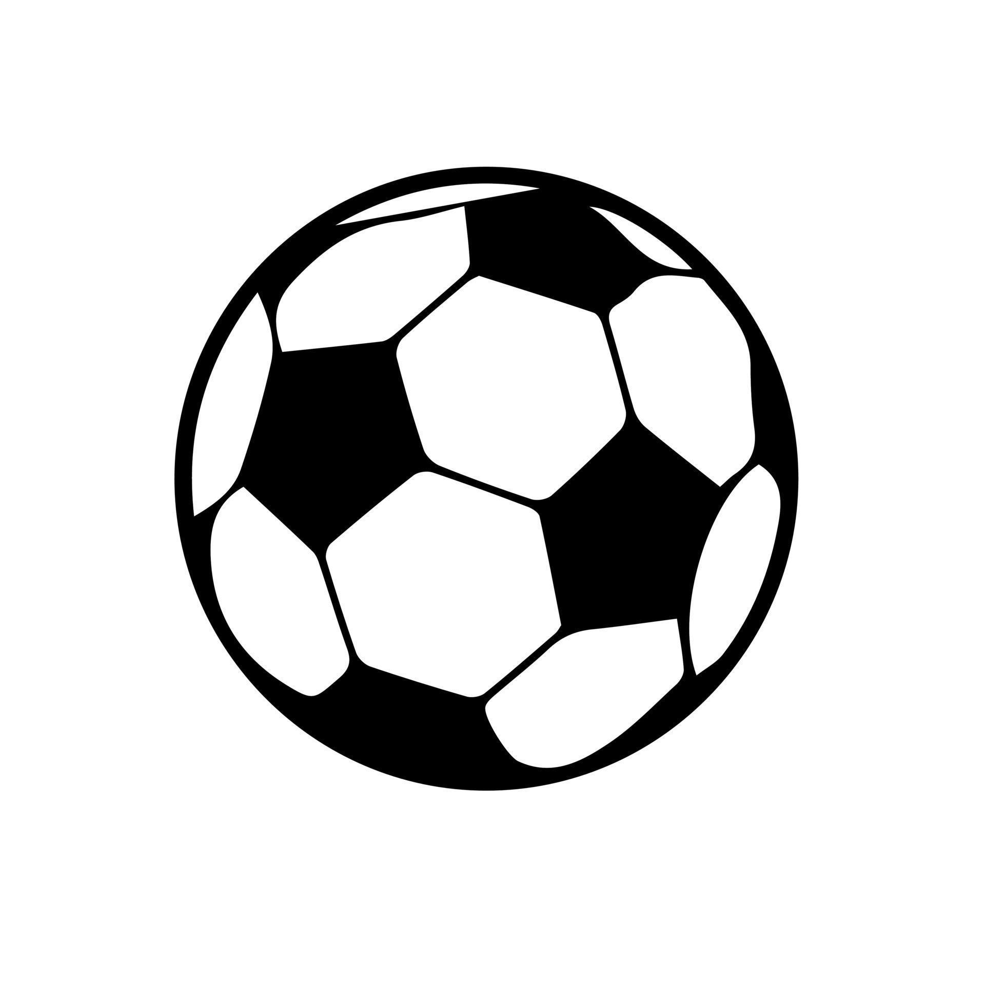 soccer ball vector football logo icon symbol.Stock Illustration. Eps10