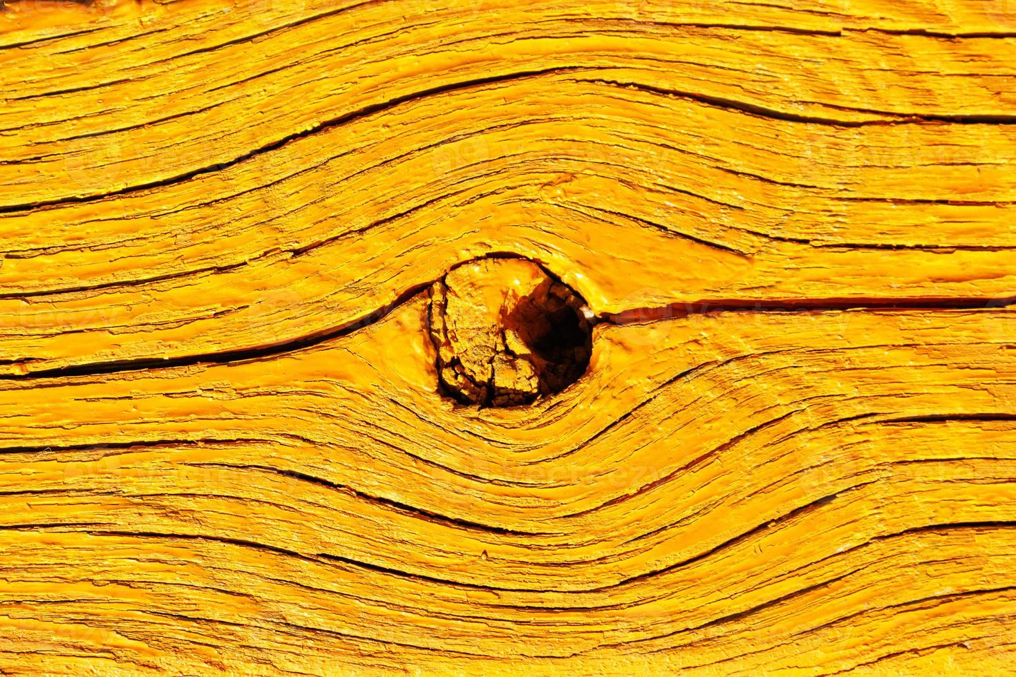 Yellow wood close up of a playground. Horizontal image. photo