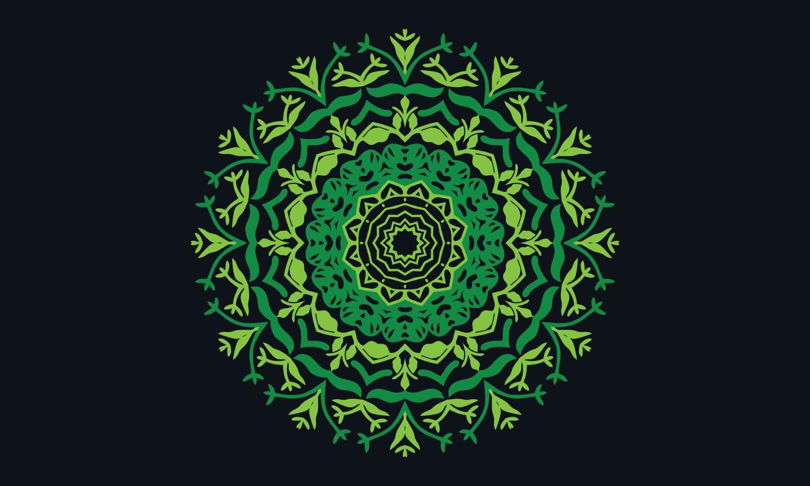 luxury mandala design vector background  vintage abstract floral pattern design