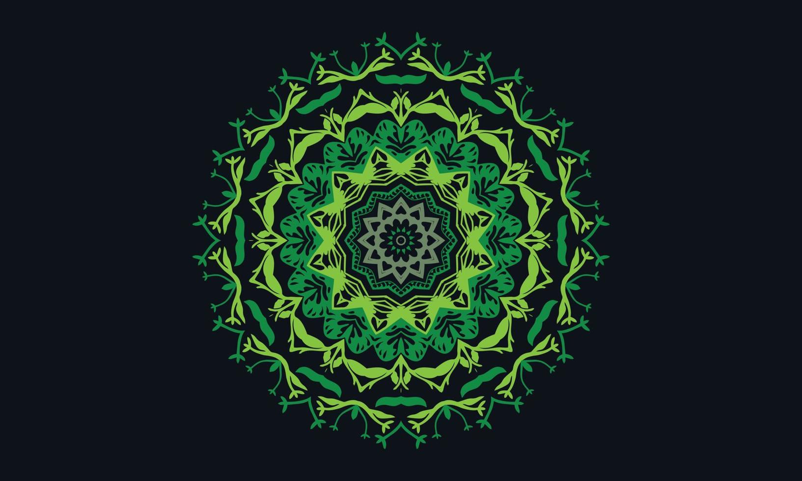 luxury mandala design vector background  vintage abstract floral pattern design
