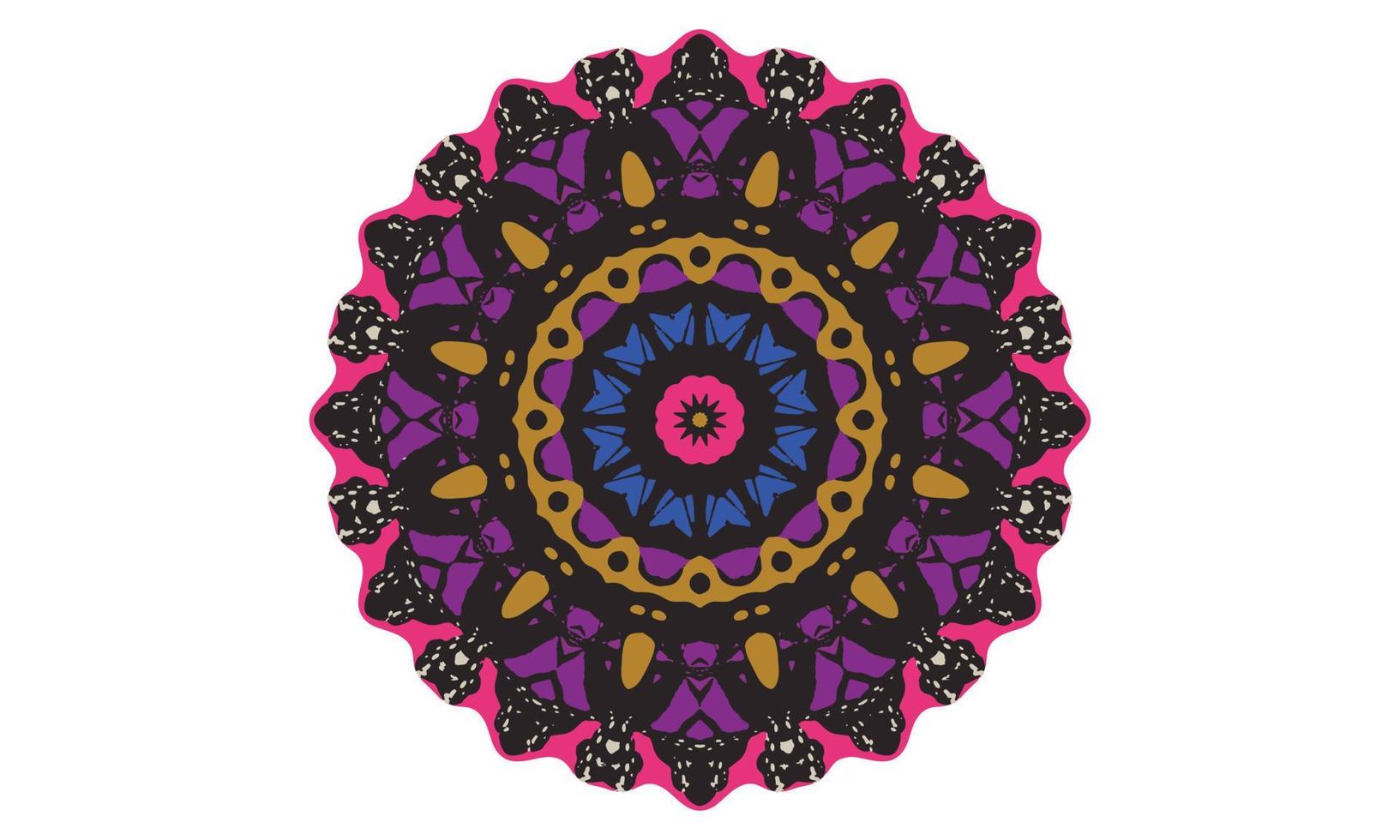 luxury mandala design vector background  vintage abstract floral pattern design