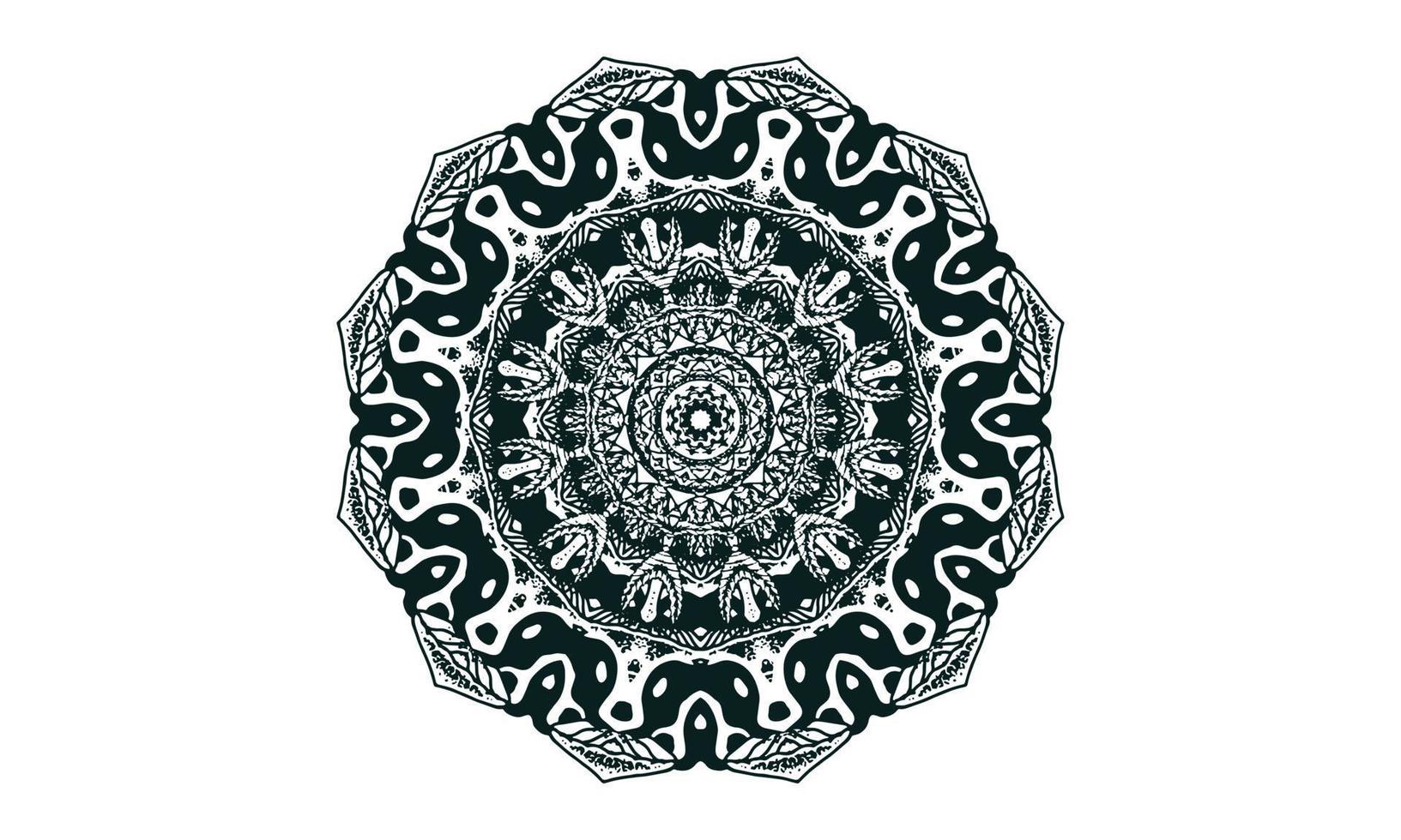 luxury mandala design vector background  vintage abstract floral pattern design