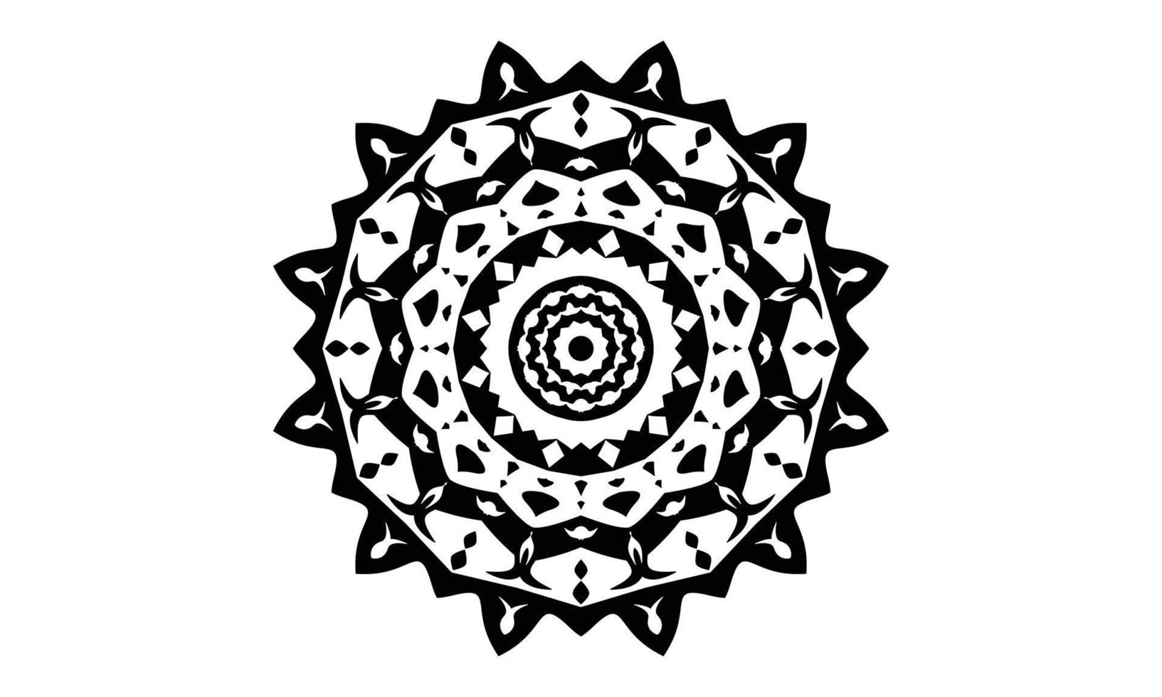 luxury mandala design vector background  vintage abstract floral pattern design