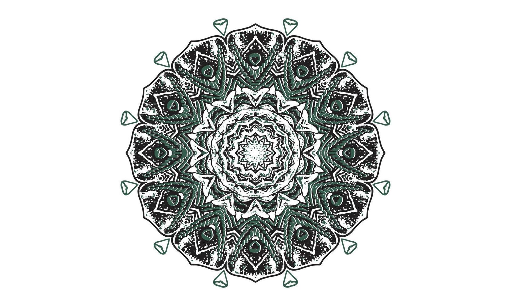 luxury mandala design vector background  vintage abstract floral pattern design