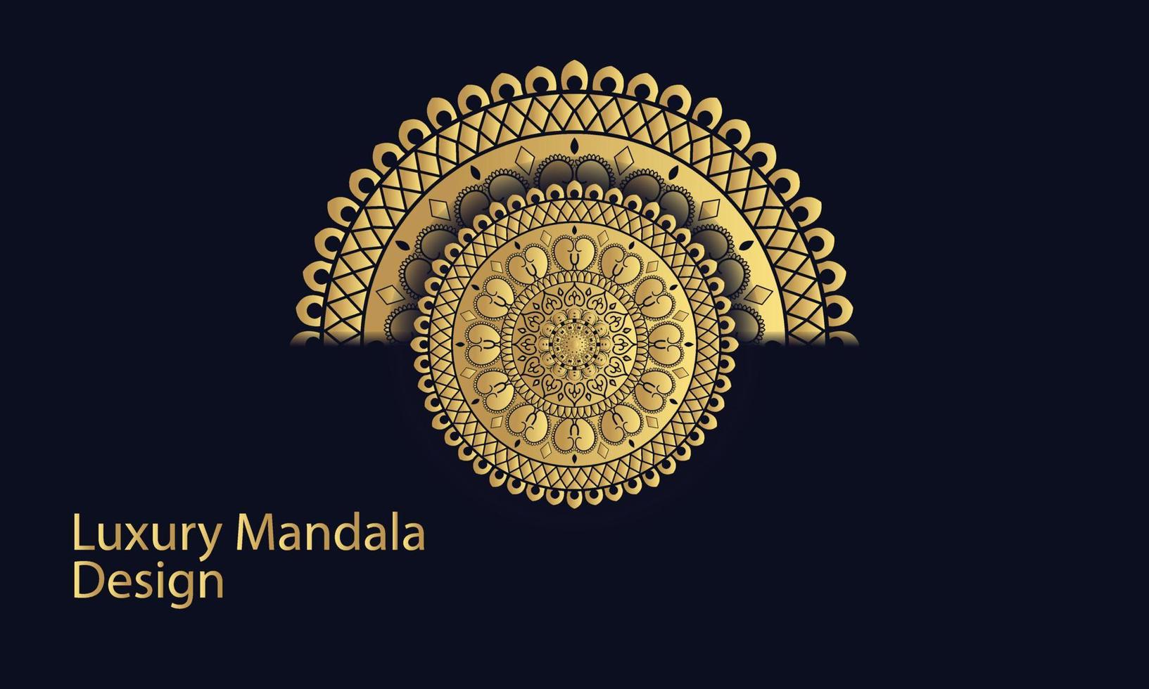luxury mandala design vector background  vintage abstract floral pattern design