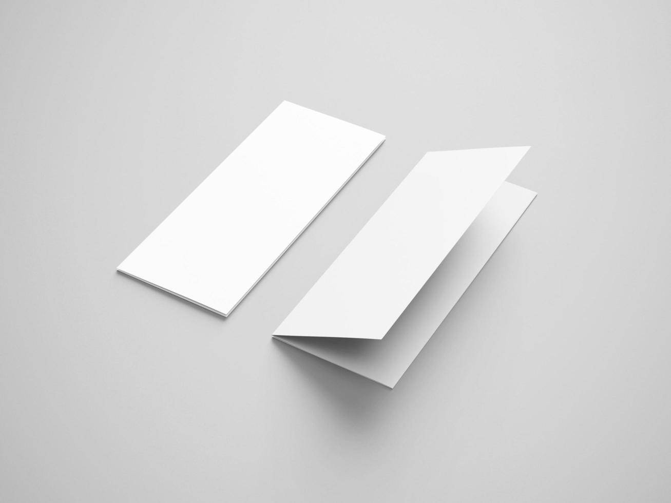 accprdion brochure mockup photo