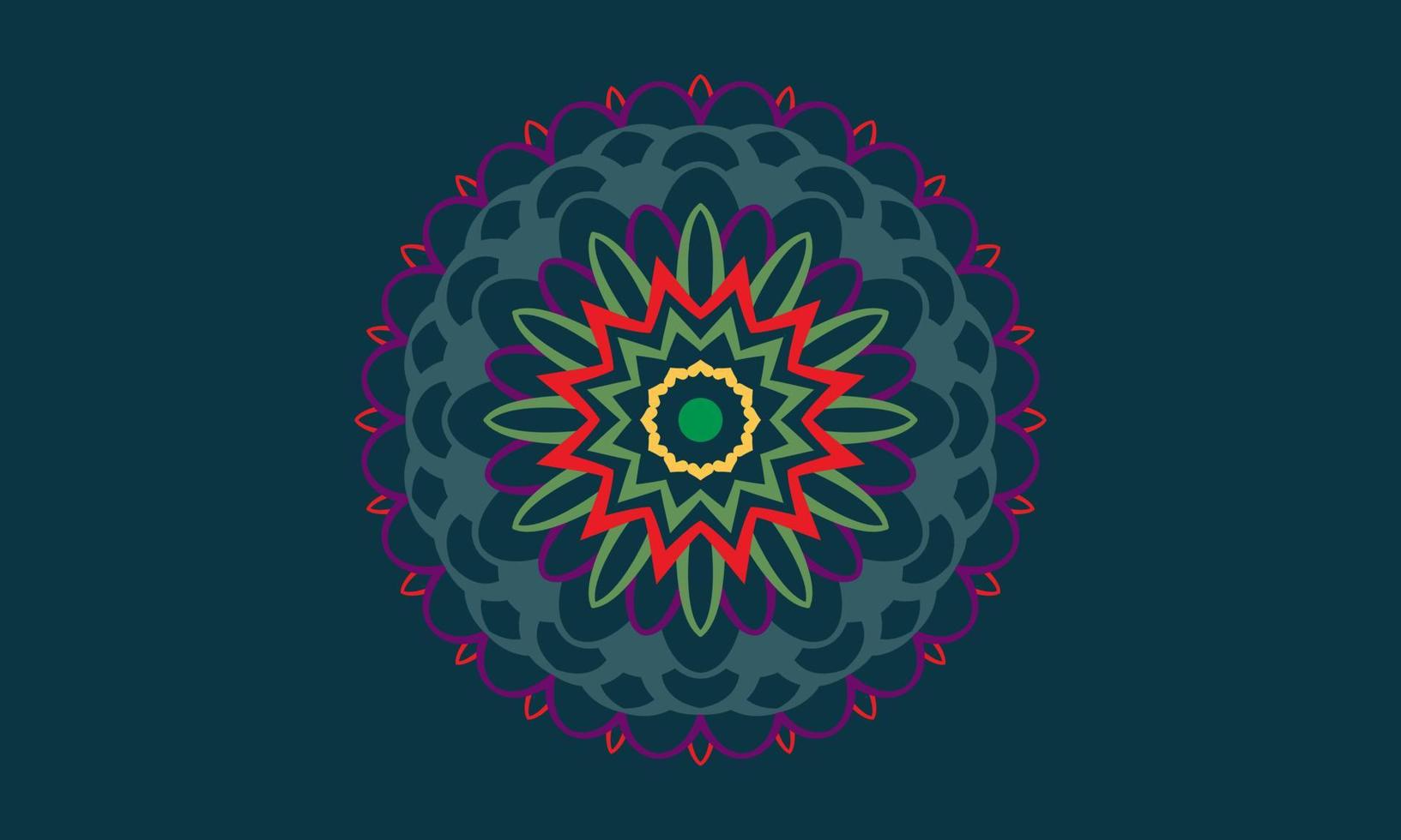 luxury mandala design vector background  vintage abstract floral pattern design