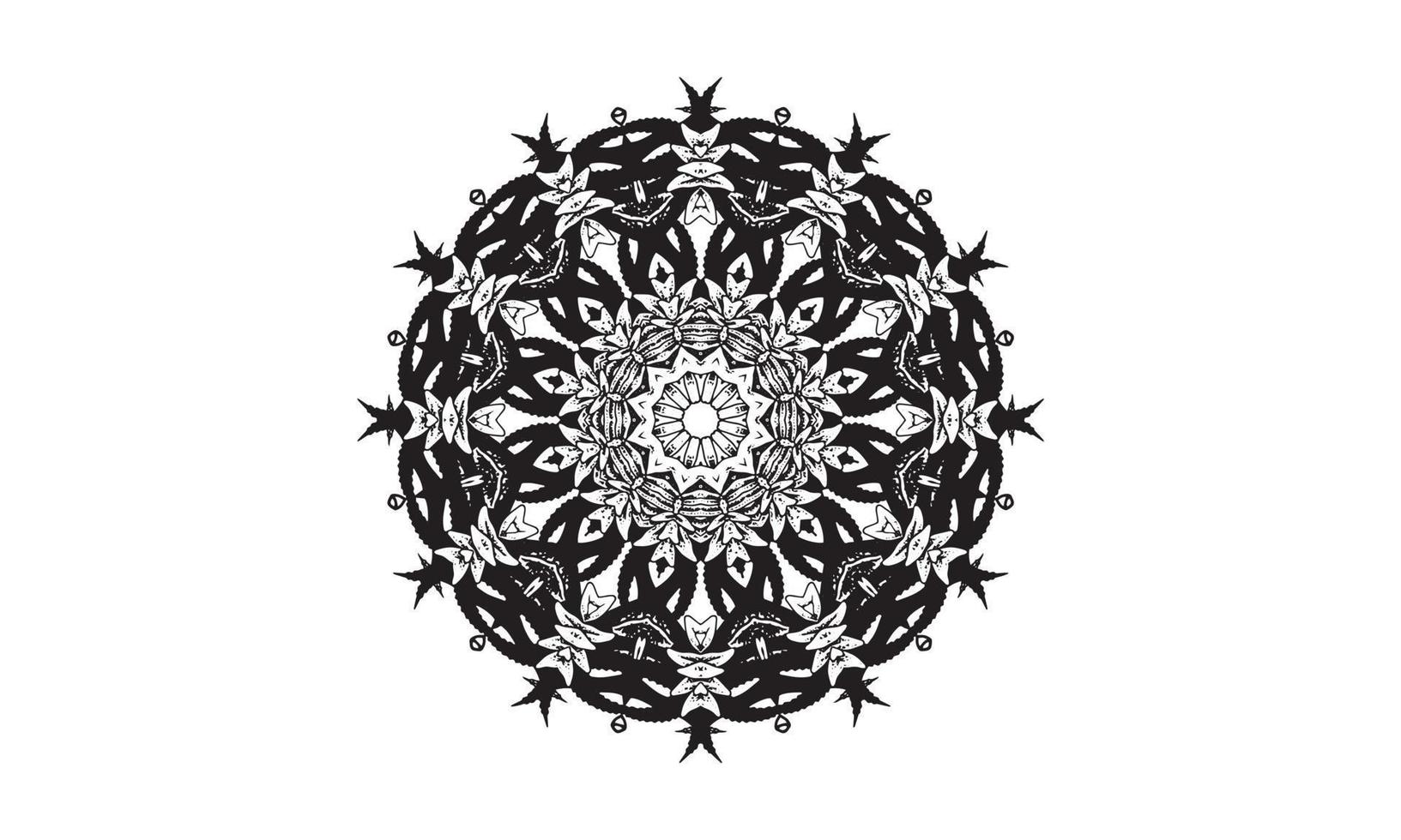 luxury mandala design vector background  vintage abstract floral pattern design