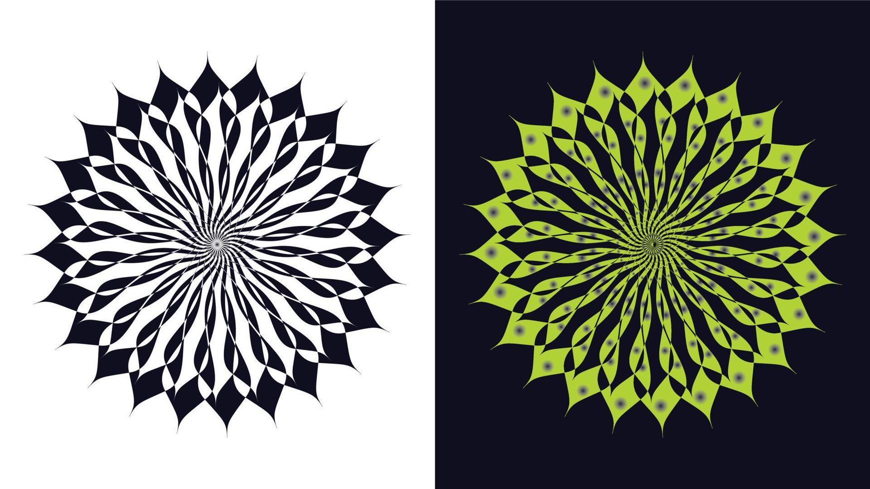 luxury mandala design vector background  vintage abstract floral pattern design