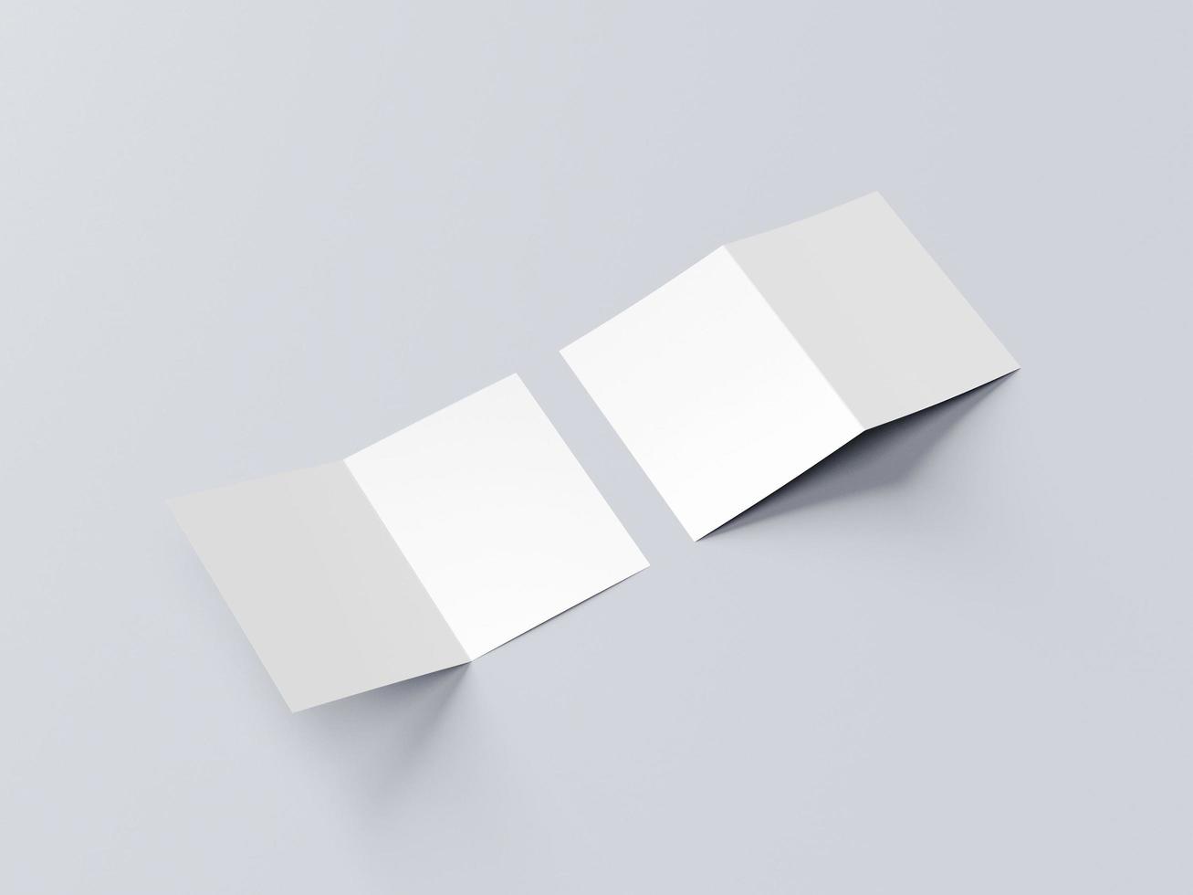 bifold brochure mockup photo