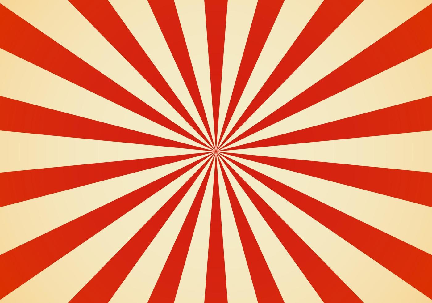Circus background. Retro sunburst background. vector