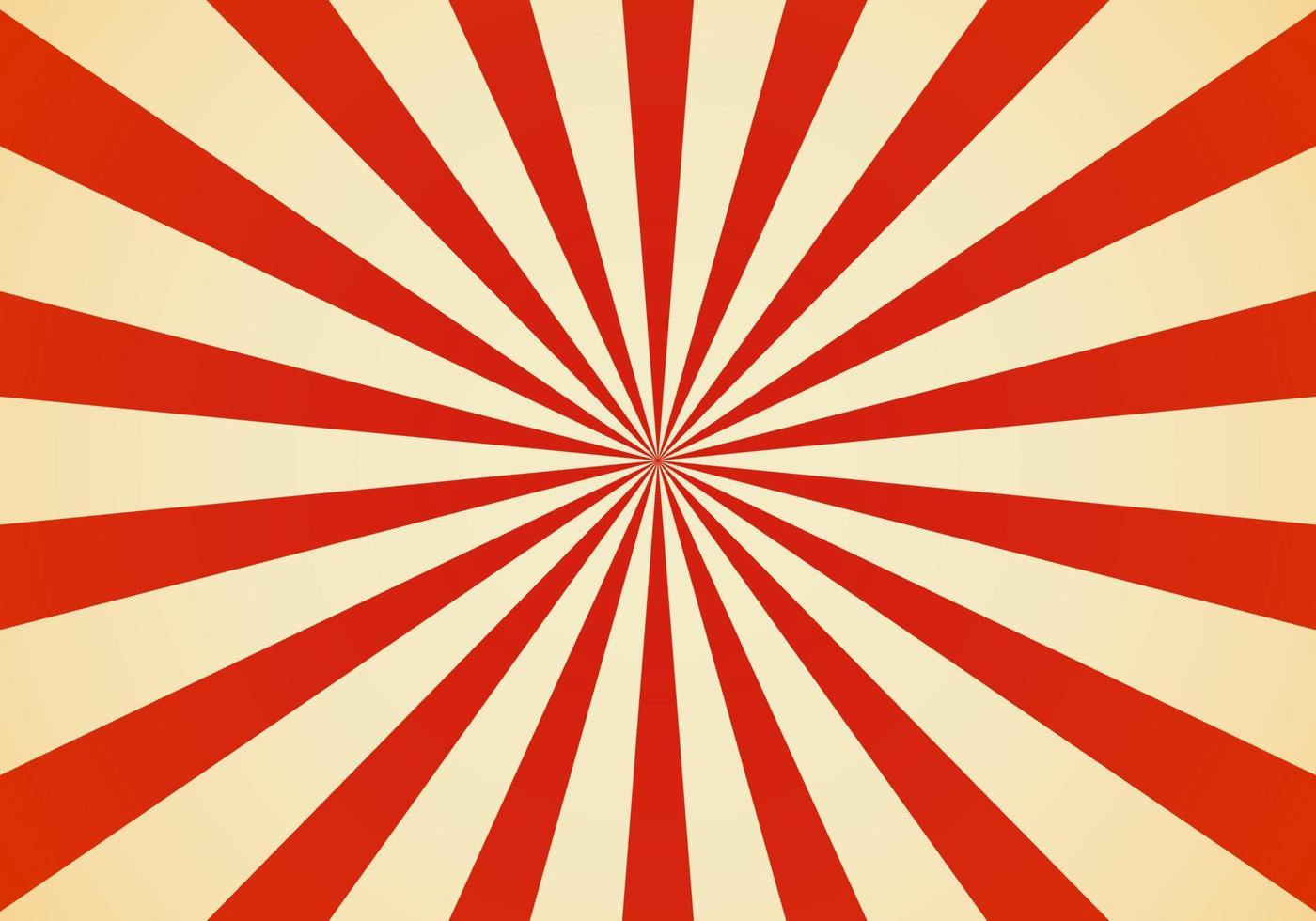 Circus background. Retro sunburst background. vector