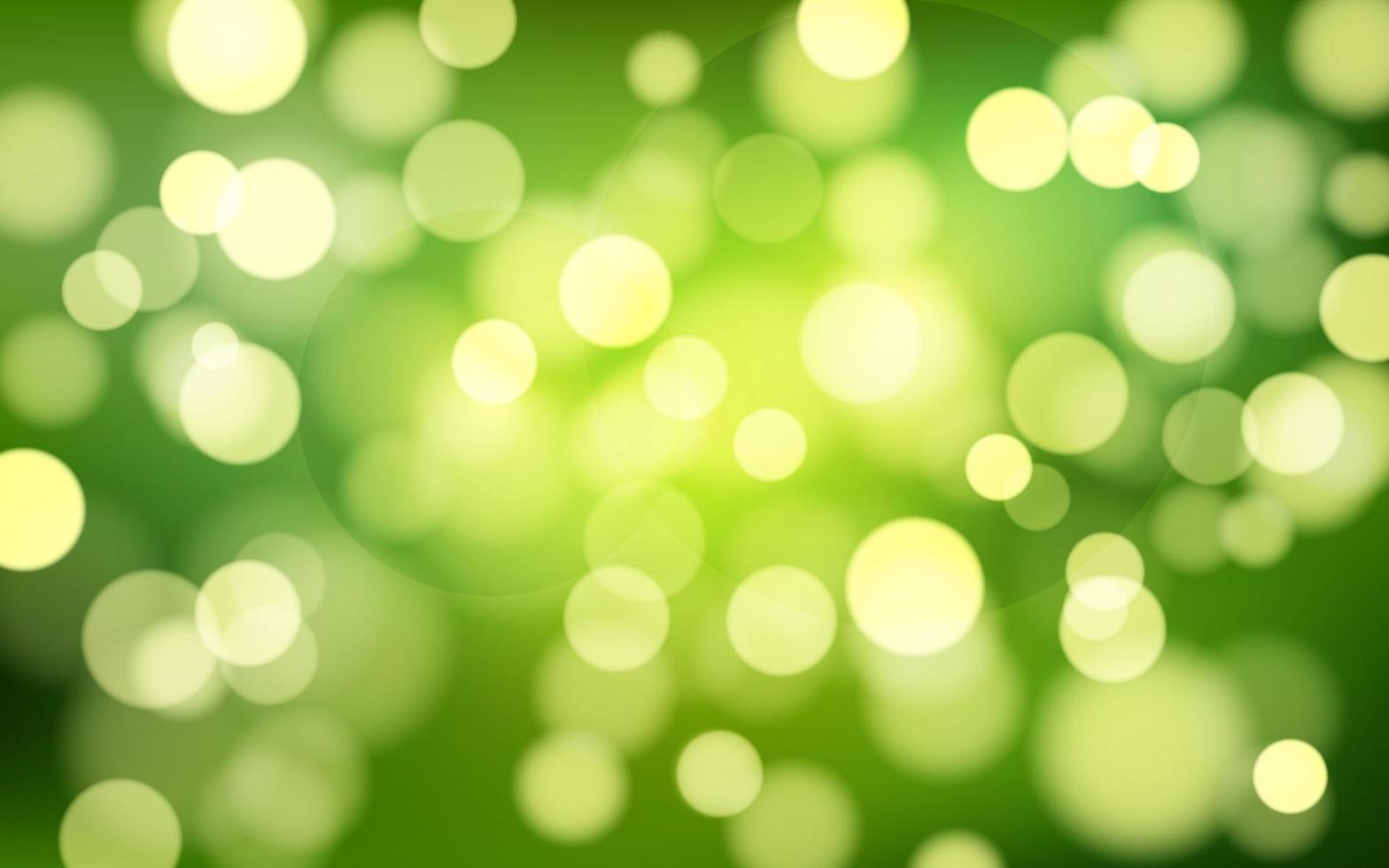 Nature green bokeh soft light abstract background, Vector eps 10 illustration bokeh particles, Background decoration