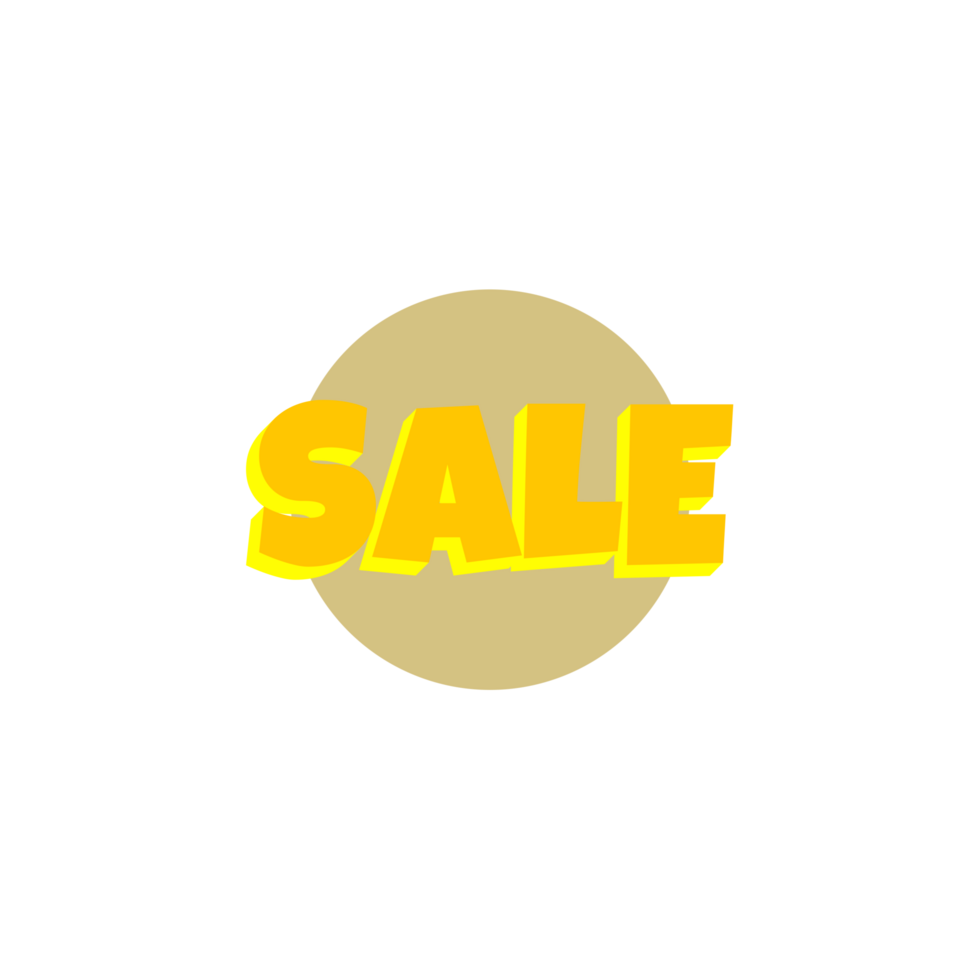 Sale Shopping Poster or banner with Flash icon and text png