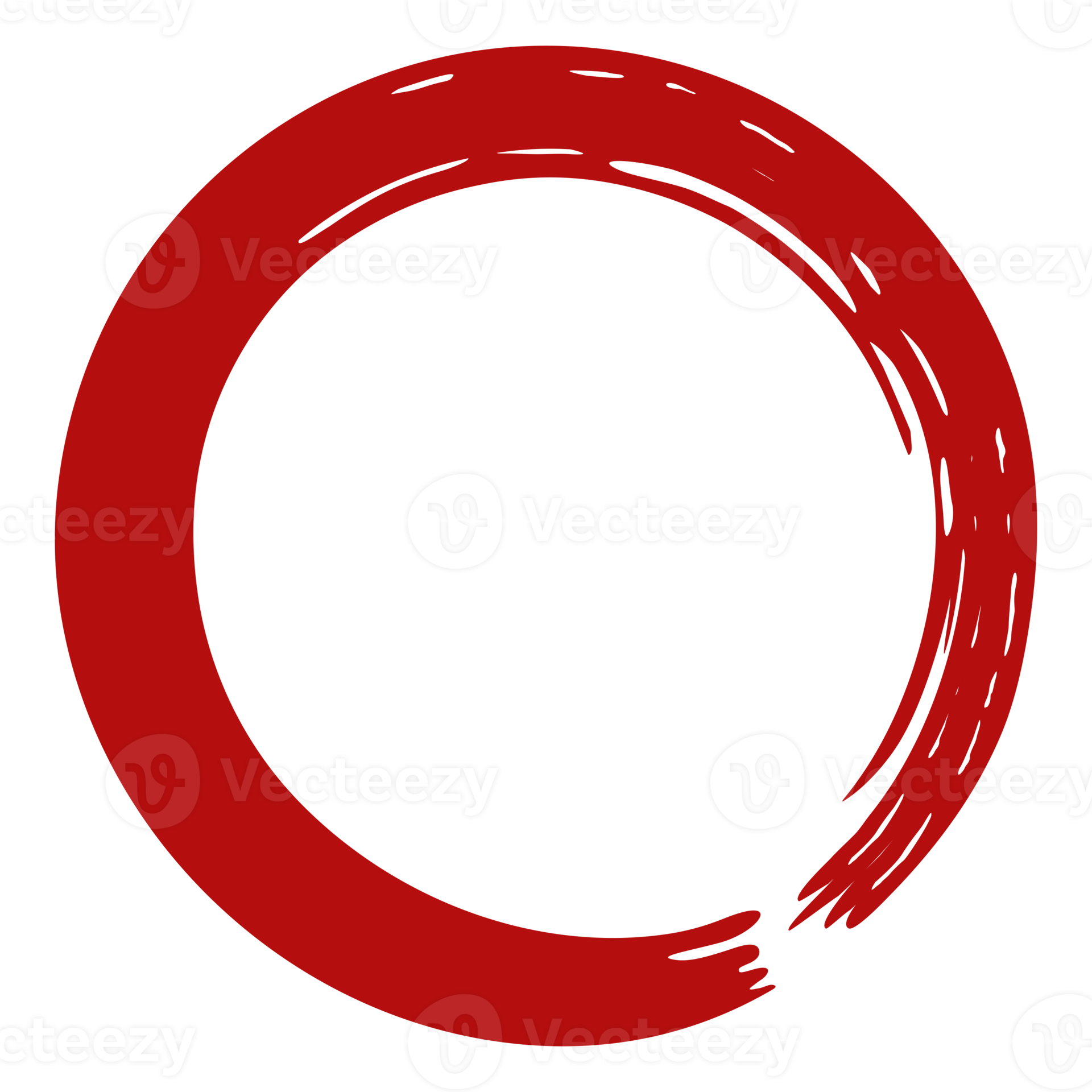 Zen Circle Icon Symbol. Zen Illustration for Logo, Art Frame, Art