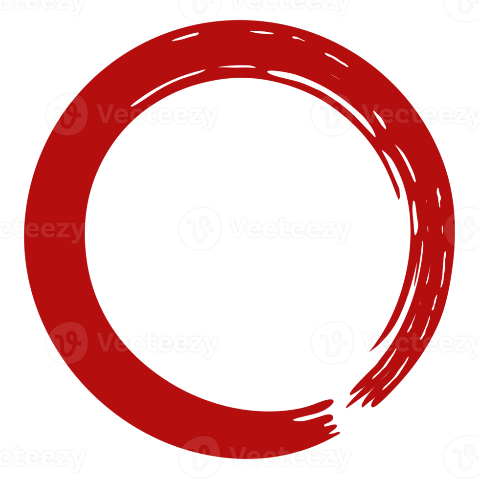 Zen Circle Icon Symbol. Zen Illustration for Logo, Art Frame, Art Illustration, Website or Graphic Design Element. Format PNG
