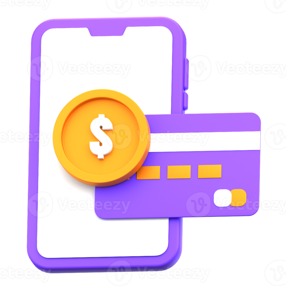 Digital Payment 3D Icon png