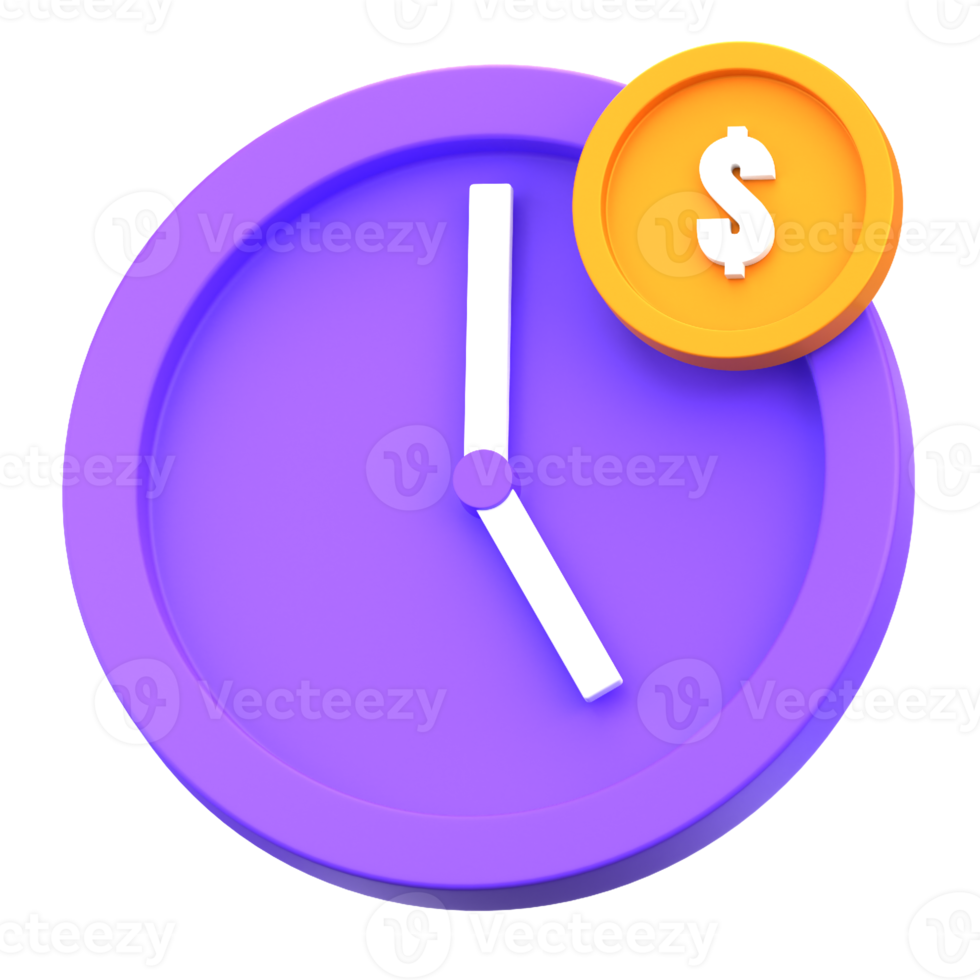 Money Management 3D Icon png