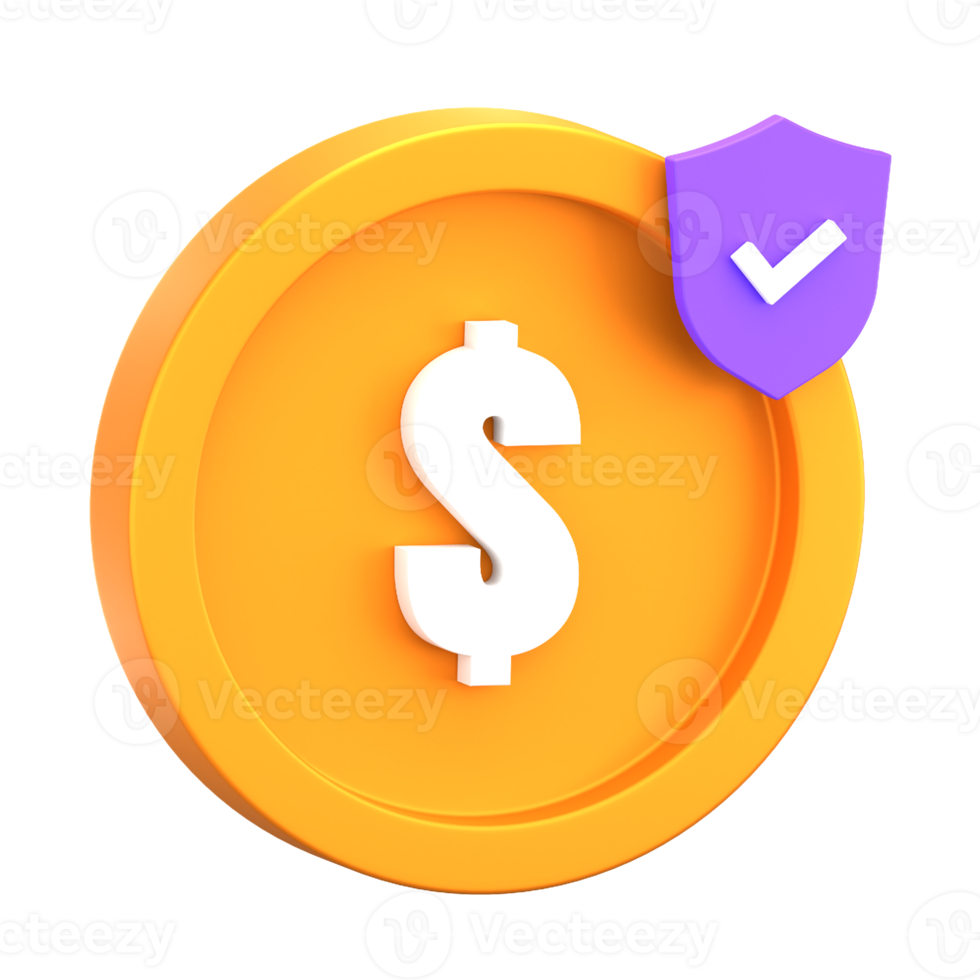 Secure Payment 3D Icon png