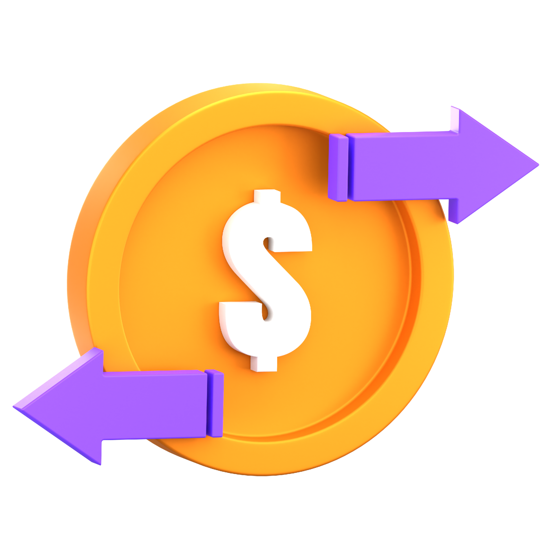 Money Transfer 3D Icon 13484042 PNG
