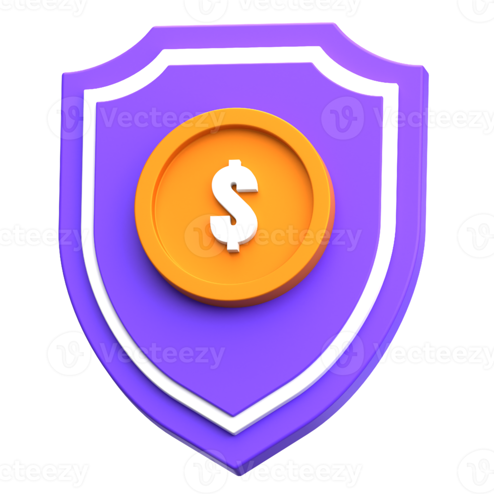 Payment Protection 3D Icon png
