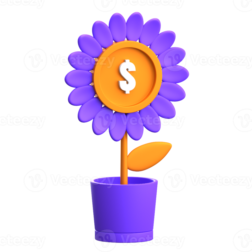 Investment 3D Icon png