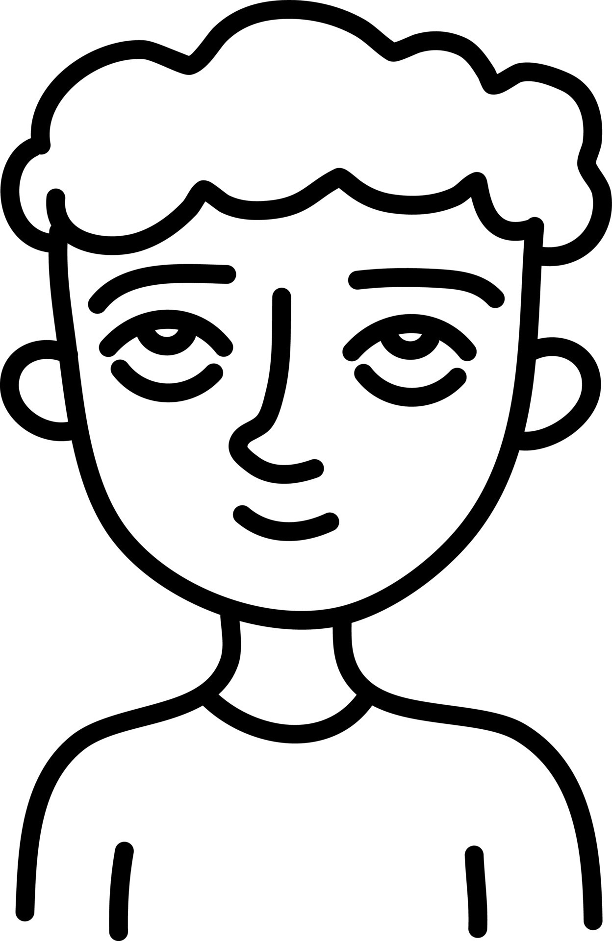 Boy with curly hair, illustration, on a white background. 13484970 Vector Art at Vecteezy Boy with curly hair, illustration, on a white background. 13484970 Vector Art at Vecteezy